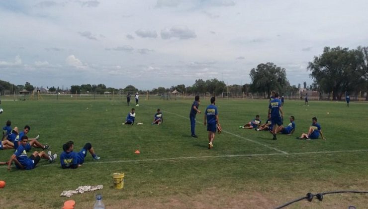 Juventud entrenó pensando en Unión Aconquija