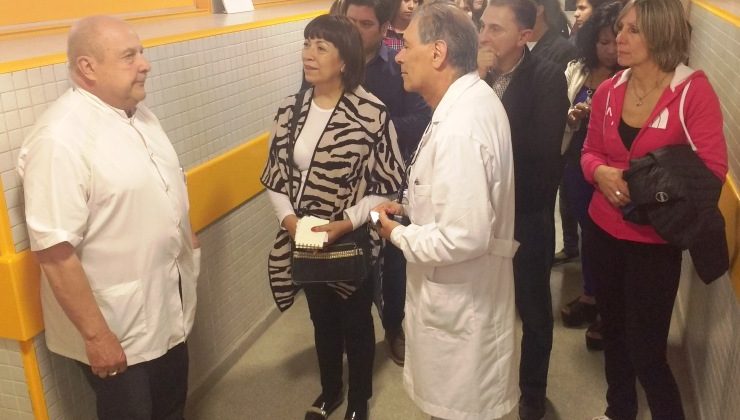 Corvalán visitó los hospitales de Concarán, Naschel y La Toma