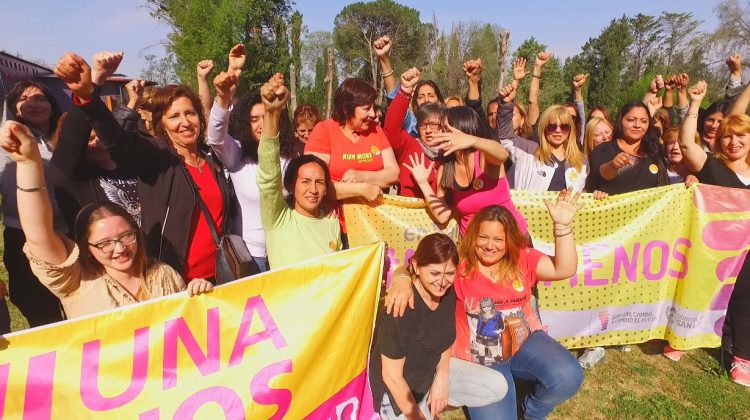 “Mujeres en lucha por la igualdad”