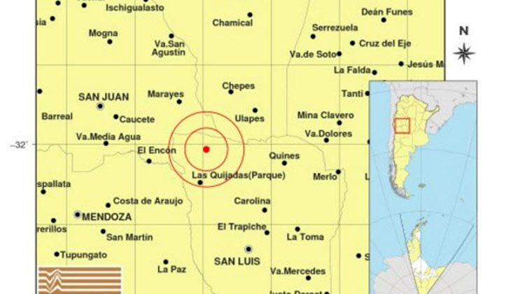 Un nuevo sismo se sintió en San Luis