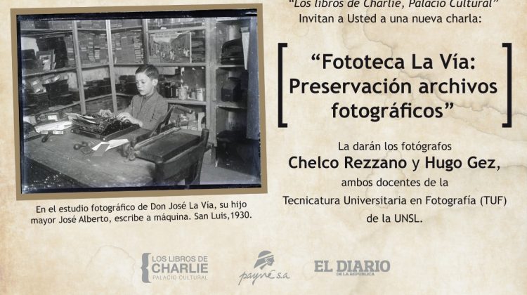 Darán una charla sobre la preservación de archivos fotográficos