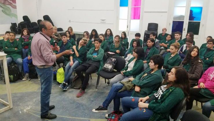 Capacitación sobre violencia de género en la Escuela de Bellas Artes de Villa Mercedes