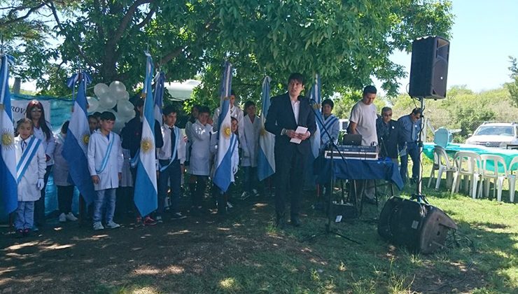 Festejos por el Día de la Tradición en el paraje Planta de Sandía