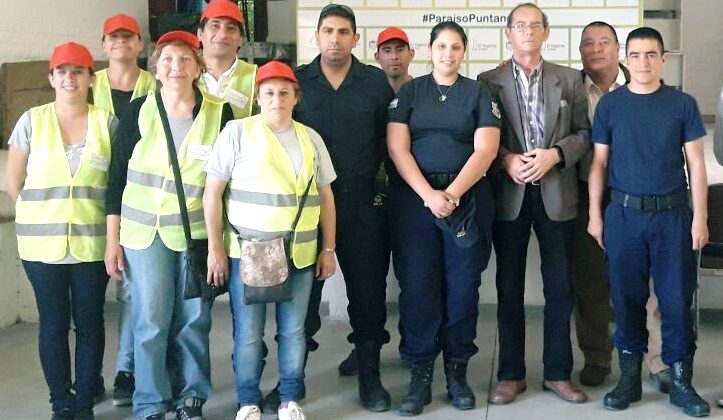 Capacitación a inspectores de Tránsito de El Trapiche