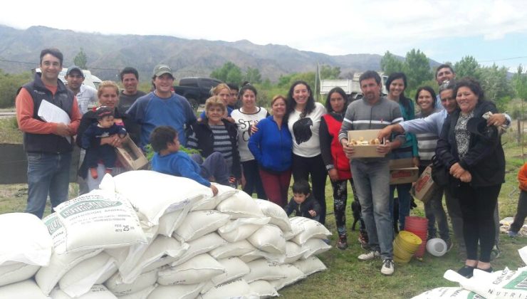 Fomento Productivo Rural: más familias recibieron sus kits