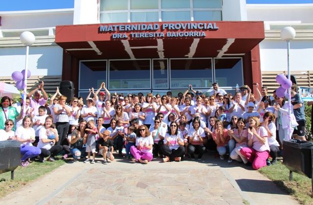 Con caminata, bicicleteada y una gran merienda, la Maternidad cerró la Semana del Prematuro