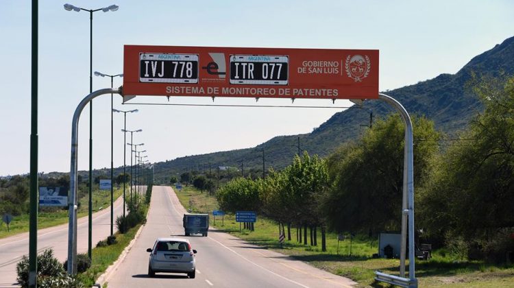 El Sistema Provincial de Identificación de Patentes sumará 60 pórticos