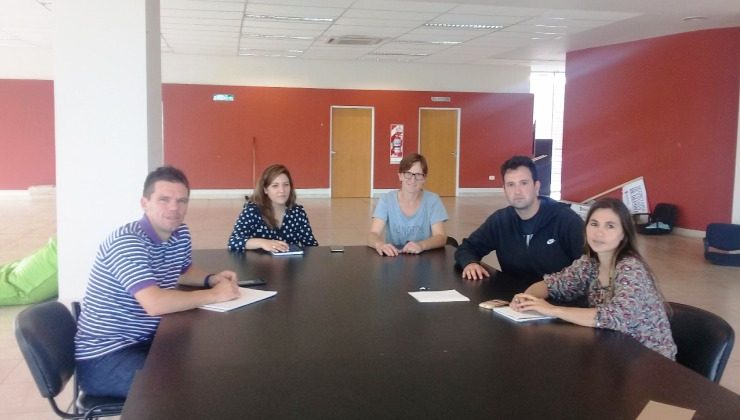 Reunión para acordar las acciones en conjunto de los Juegos Intercolegiales Regionales