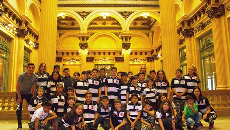 Los alumnos de “Corazón Victoria” conocieron el Teatro Colón y el Congreso de la Nación