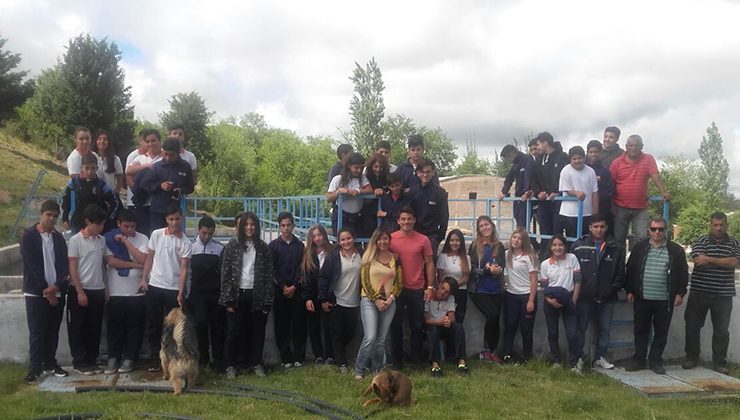 San Luis Agua brindó una charla formativa a alumnos de El Volcán