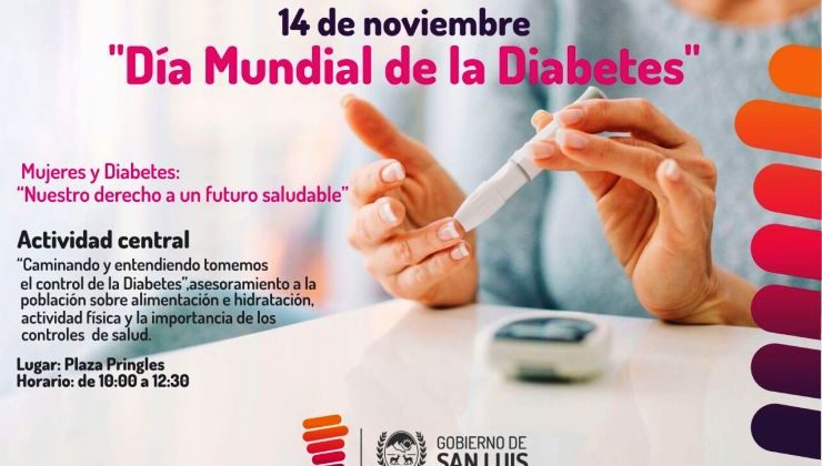 Este martes se conmemora el Día Mundial de la Diabetes