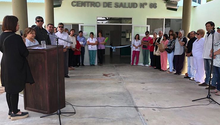 Inauguraron la obra de puesta en valor del centro de salud de Papagayos