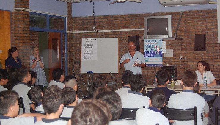 Jornadas de prevención en escuelas de Villa Mercedes