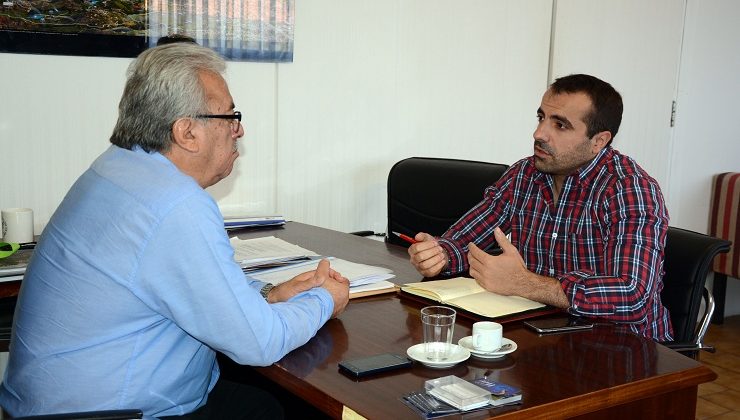 González Funes se reunió con el intendente de La Carolina