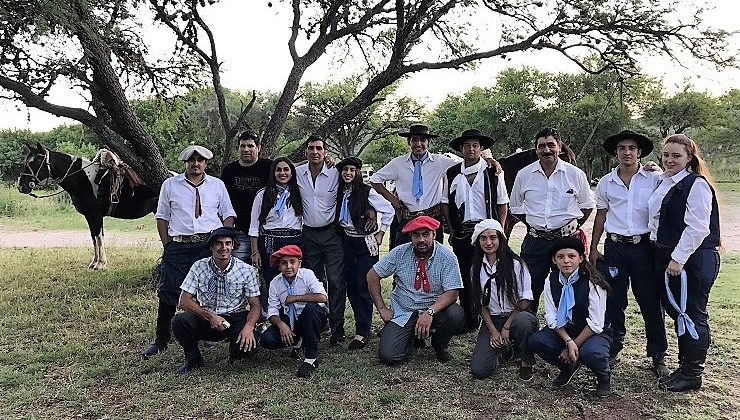 En el Monumento, los gauchos volvieron a recordar el Cruce de los Andes