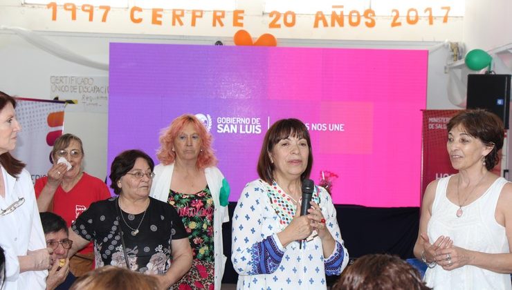 El Centro Provincial de Rehabilitación cumplió 20 años