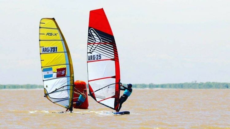 Tomás Correa fue cuarto en el Sudamericano de Windsurf