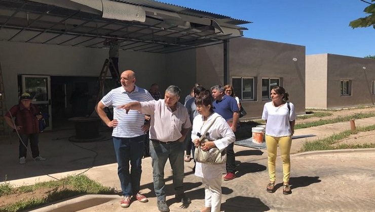 Corvalán visitó el nuevo Hospital “René Favaloro” de El Trapiche