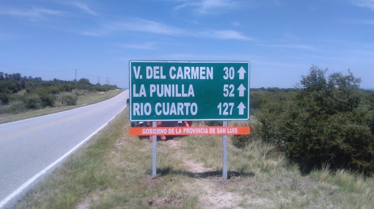 Colocaron 40 carteles informativos sobre la Ruta Provincial Nº 1