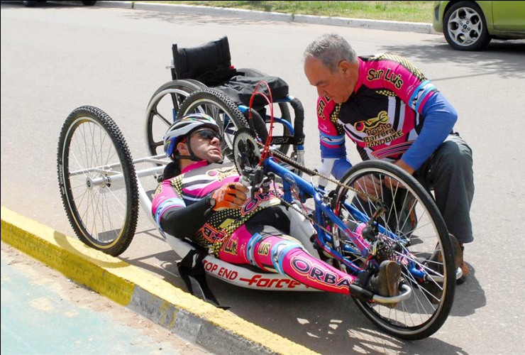 Sergio Barrera, un ciclista con un inquebrantable espíritu deportivo.