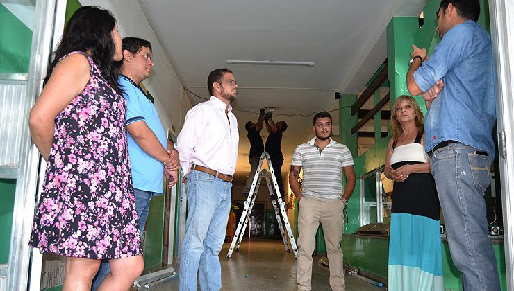 Comenzaron las obras de puesta en valor y refacciones de cinco escuelas de La Toma