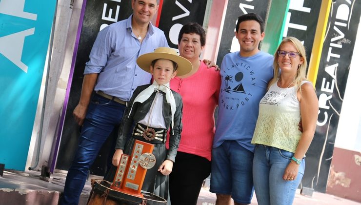 Francisco Sáez, el joven puntano campeón nacional de malambo