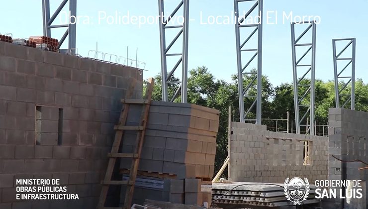 El Morro estrenará en marzo su moderno polideportivo