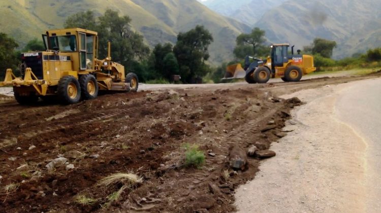 Rutas Turísticas: Vialidad Provincial acondiciona el camino al “Filo de Merlo”