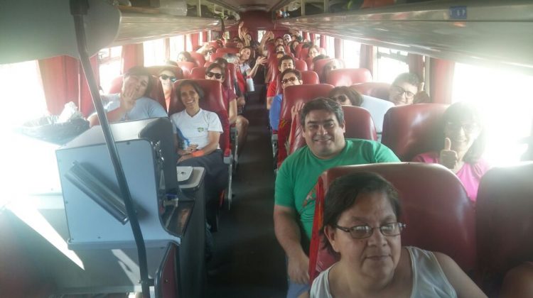 Partieron los fieles puntanos