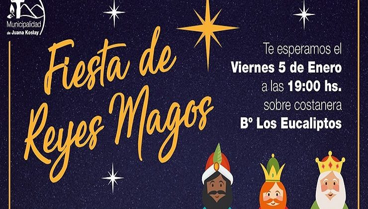 Llegan los Reyes Magos a Juana Koslay