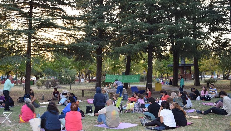 Nueva tarde de paz y relajación en el Parque de las Naciones