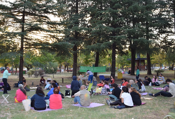 El 3º Encuentro Holístico se realizó en el Parque de las Naciones.