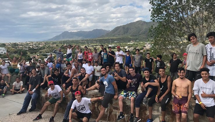 San Luis fue sede de un encuentro nacional de parkour