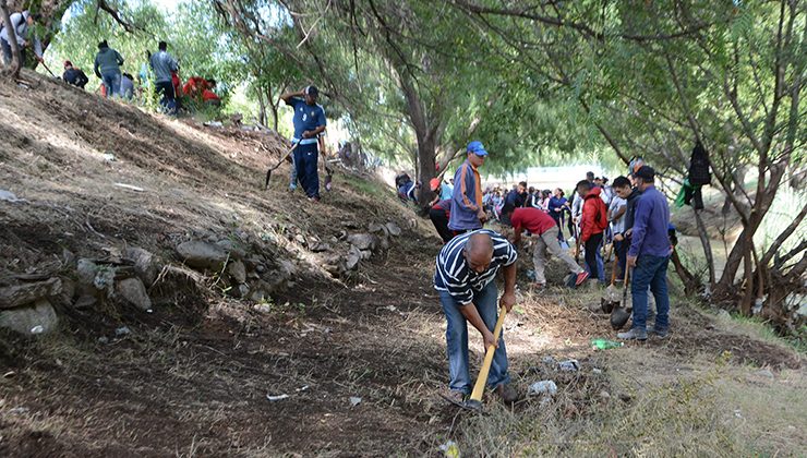 Otros 1.200 beneficiarios trabajan para embellecer el Río San Luis