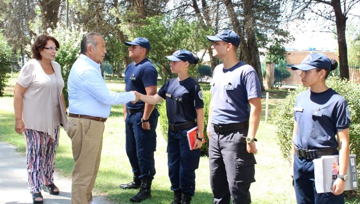 El senador Rodríguez Saá visitó el Instituto Superior de Seguridad Pública