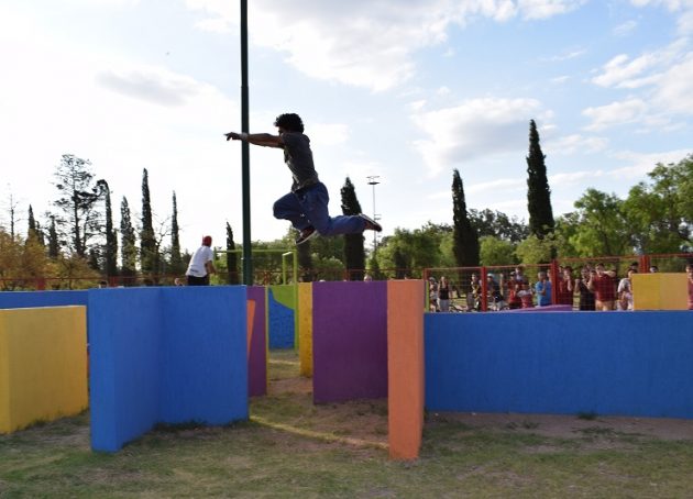 El Gobierno Inauguró La Pista De Parkour Más Grande Del País Agencia