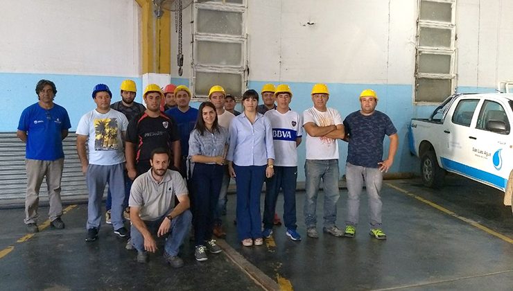 San Luis Agua suma a su equipo personal del Plan Solidario