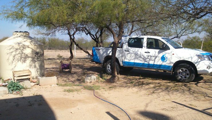 La extensa red de acueductos llega a los vecinos de Cabeza de Vaca