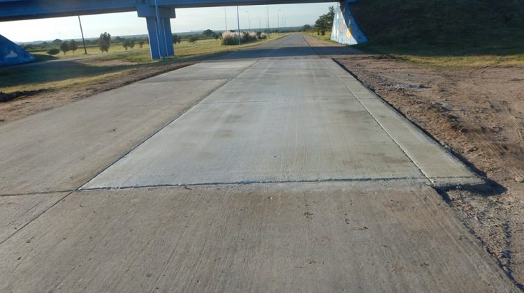 Otro tramo de la Autopista de las Serranías Puntanas tiene losas nuevas