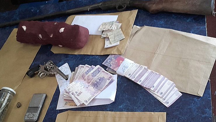 San Luis: un detenido por drogas y armas tras siete allanamientos