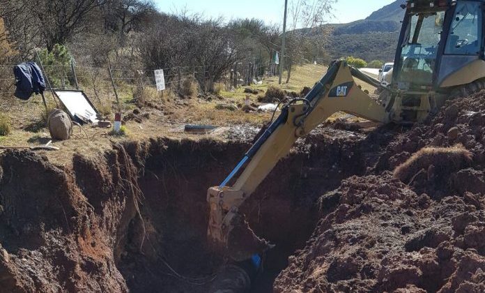 San Luis Agua trabaja en la reparación del acueducto La Punta