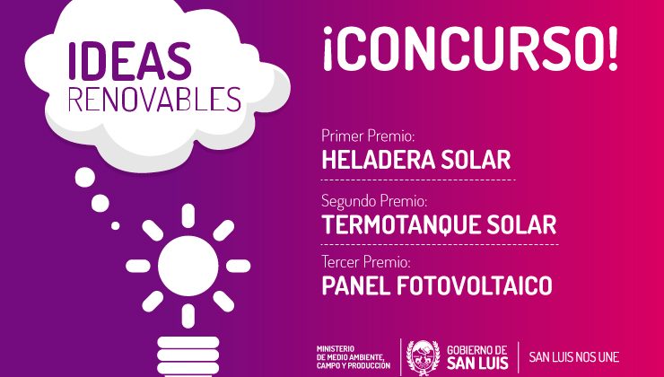 El Ministerio de Medio Ambiente lanza el concurso “Ideas Renovables”