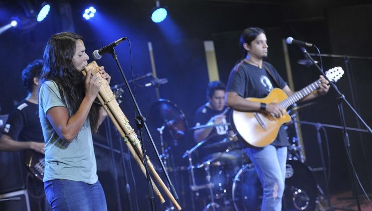 Coquena y su música andina pasaron por el Ciclo Cultural