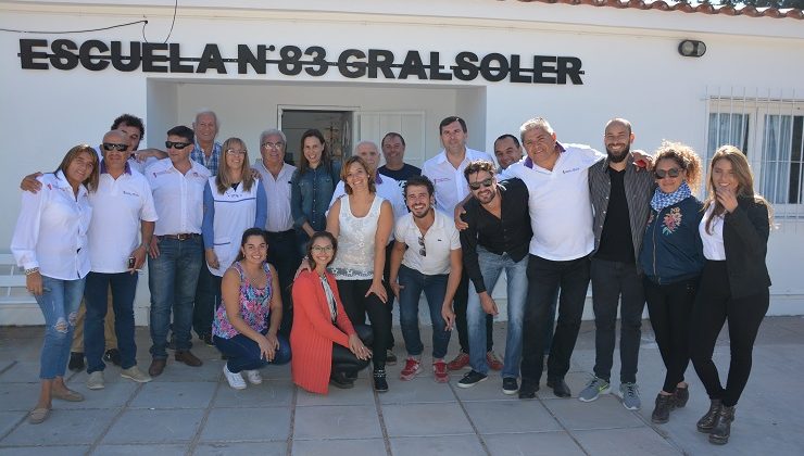 Visita institucional a Colonia Zubelzu en el departamento Chacabuco