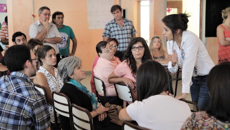 Educación y Obras Públicas visitaron la Escuela Técnica Nº 21 de Justo Daract