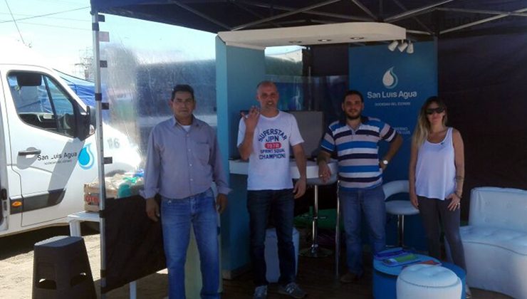 San Luis Agua presenta la política hídrica provincial en Nueva Galia