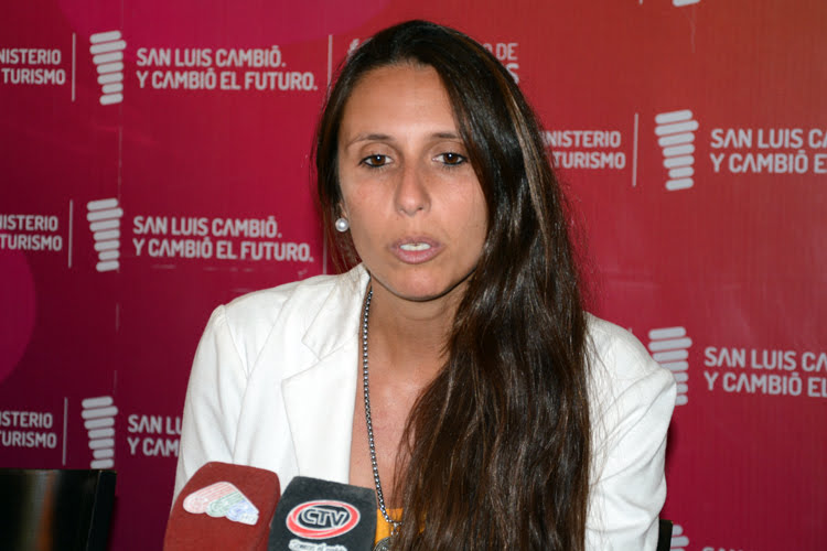 Gabriela Bassan, secretaria de Eventos de la Municipalidad de Potrero de los Funes.
