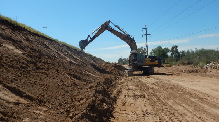 Pavimentan el nuevo retorno en la Autopista de las Serranías Puntanas