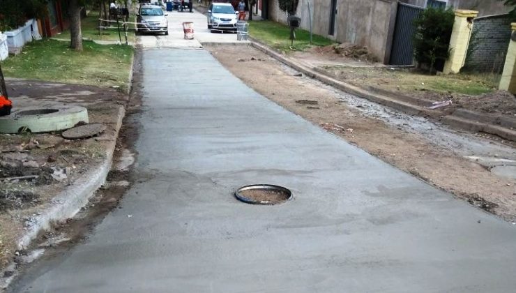 El Gobierno provincial concluyó la reparación de la calle Río Las Carpas