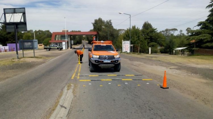 Más seguridad vial en el ingreso a San Luis por el peaje de La Punilla